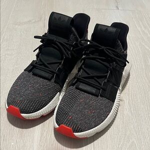 adidas Prophere Sneakers with Red Accents and White Sole